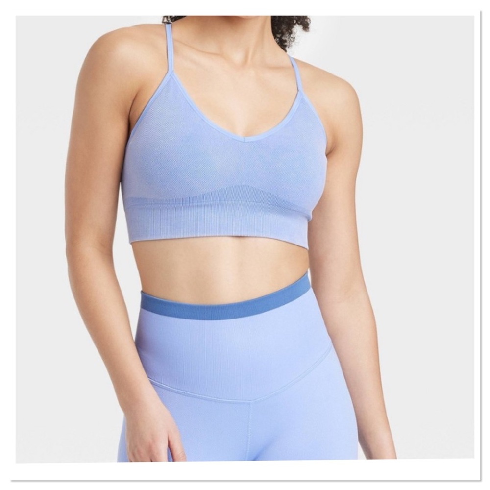 Women’s Seamless Cross Back Bra Joylab Flower
